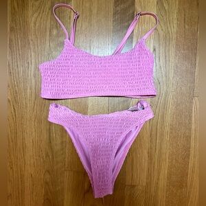 Mosmann Pink Two-Piece Bikini